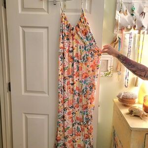 Old Navy Multicolor Floral Dress XL